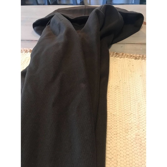 DKNY Walker Moss Dark Brown Coat Wool Blend Oversized Shawl Collar Sz XS - Picture 12 of 14